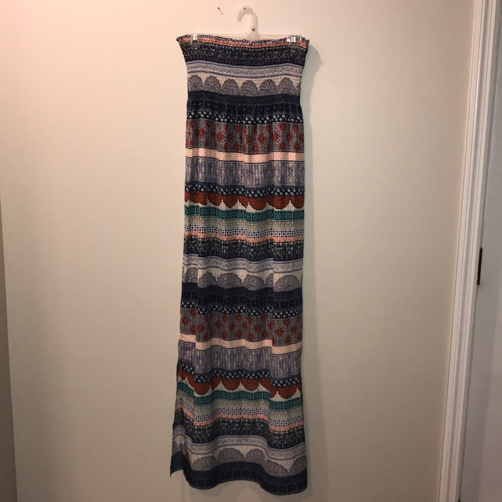 Gap Strapless Maxi Dress